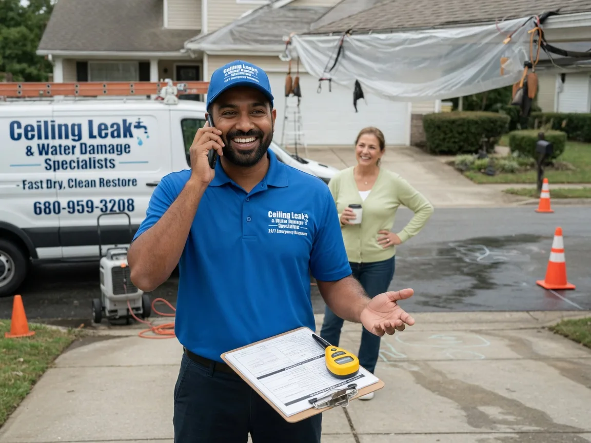 Ceiling Leak Cleanup Pomona, NY FAQs